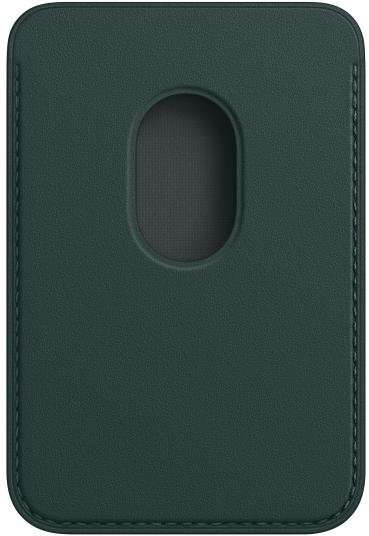 Чохол для пластикових карт Apple iPhone - Leather Wallet with MagSafe Forest Green
