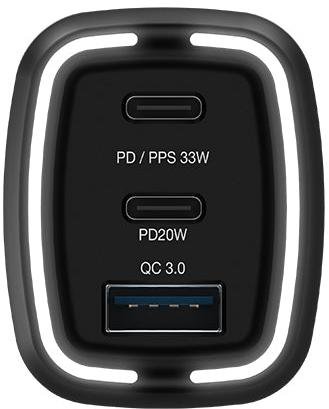 Зарядний пристрій AMAZINGthing Speed Pro PD53W/ PPS33W 3 Port Car Charger (SP53WCCA)