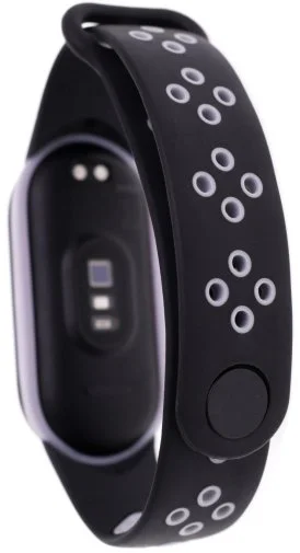 Фото: Ремінець Climber for Xiaomi Mi Band 5/6/7 - Mijobs Mi sports Black grey № 4 | KTC