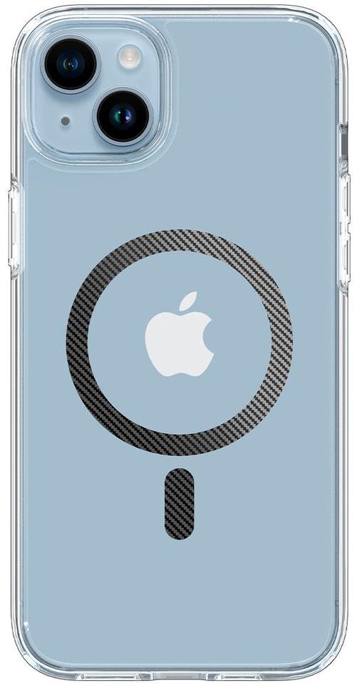 Чохол Spigen for Apple iPhone 14 Plus - Ultra Hybrid MagFit Carbon Fiber (ACS04904)