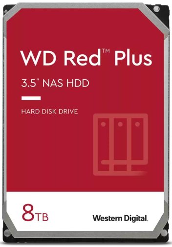 Жорсткий диск Western Digital Red Plus SATA III 8TB (WD80EFZZ)