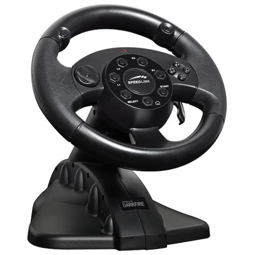 Фото: Кермо SPEEDLINK PC Darkfire Racing Wheel (SL-6684-SBK) № 6 | KTC