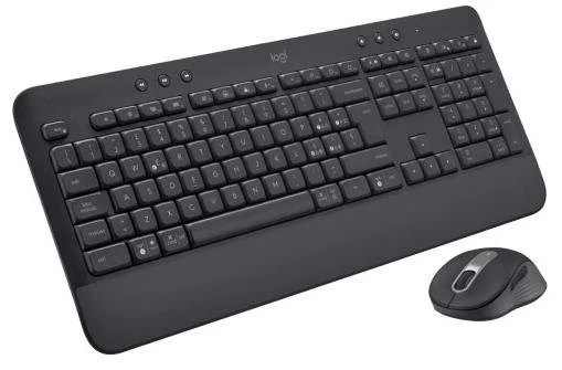Фото: Комплект клавіатура+миша Logitech Signature MK650 Combo Us/Ukr Graphite for business OEM (920-011004) № 9 | KTC
