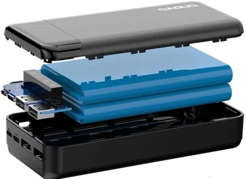 Фото: Батарея універсальна Dudao K6 Pro 20000mAh Black (6973687243449) № 9 | KTC