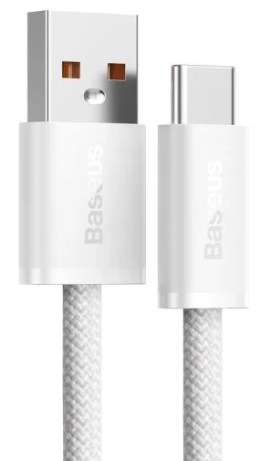 Фото: Кабель Baseus AM/Type-C 1m Dynamic Series Slate White (CALD000602) № 8 | KTC