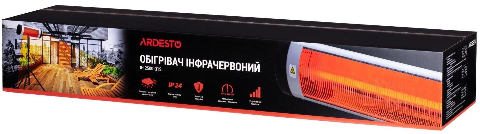 Фото: Інфрачервоний обігрівач Ardesto IH-2500-Q1S № 11 | KTC