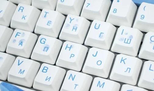 Фото: Клавіатура Varmilo VEA108 Sea Melody Cherry Mx Silent Red UKR/ENG/RU Multicolor (A26A038A6A1A06A033) № 14 | KTC