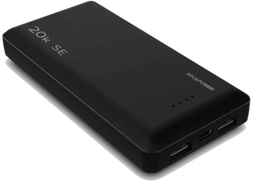 Фото: Батарея універсальна RealPower PB-20k SE 20000mAh Black № 8 | KTC