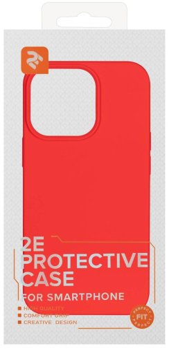 Чохол 2E for Apple iPhone 14 Pro - Basic Liquid Silicone Red (2E-IPH-14PR-OCLS-RD)