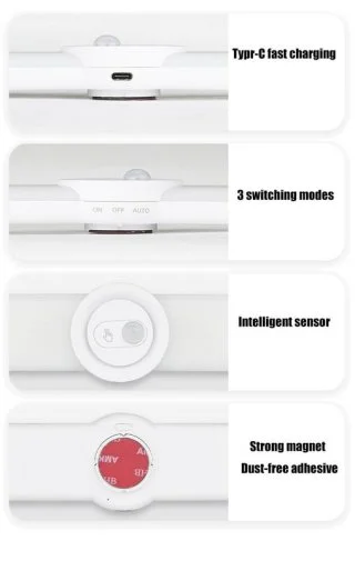 Фото: Нічник Ruideas Under Cabinet Lighting 1600mAh (Ruideas RD05) № 17 | KTC