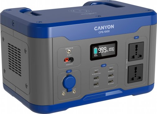 Зарядна станція Canyon CPS-1000 1166Wh, 324000mAh, 1000W (CND-PS110UNS)