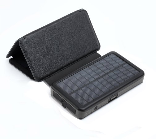 Батарея універсальна 2E Solar 20000mAh Black (2E-PB2013-BLACK)