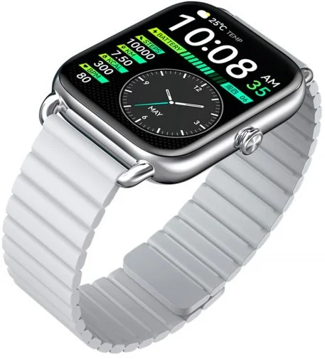 Фото: Смарт годинник HAYLOU RS4 Plus LS11 Silver magnetic strap № 5 | KTC