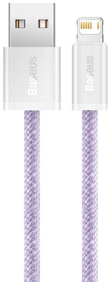 Кабель Baseus Dynamic Series Fast Charging Data Cable 2.4A AM / Lightning 1m Purple (CALD000405)
