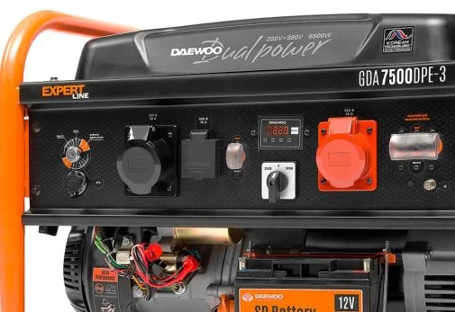 Фото: Генератор DAEWOO GDA 7500DPE-3 Expert Line 6000W № 7 | KTC