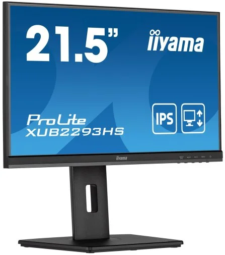 Фото: Монітор iiyama XUB2293HS-B5 Black - 21.5" IPS / 1920×1080 / 75 Гц / Pivot / HAS № 14 | KTC