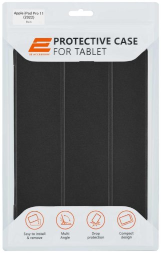 Чохол для планшета 2E for Apple iPad Pro 2022 - Basic Flex Black (2E-IPAD-PRO11-IKFX-BK)