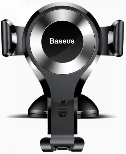 Кріплення для мобільного телефону Baseus Gravity Car Mount Osculum Type Gravity Black/Silver (SUYL-XP0S)