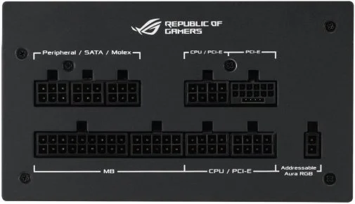 Фото: Блок живлення ASUS ROG Strix PCIE5 750W Gold Aura Edition (90YE00P3-B0NA00) № 9 | KTC