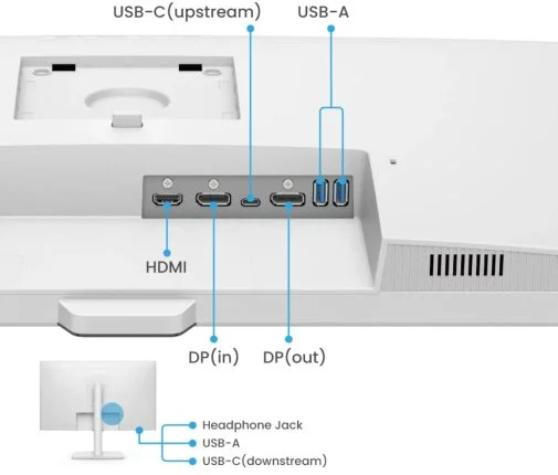 Фото: Монітор BenQ GW3290QT White (9H.LLHLA.TBE) - 31.5" IPS / 2560×1440 / 75 Гц / Pivot № 18 | KTC
