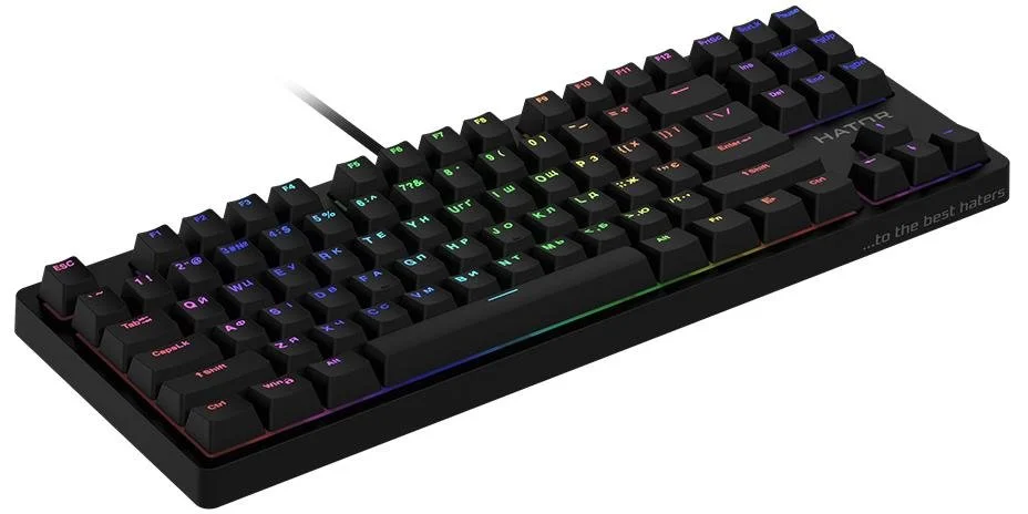 Фото: Клавіатура Hator Rockfall EVO TKL Kailh Optical Black (HTK-630) № 9 | KTC
