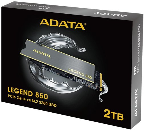 SSD-накопичувач A-Data Legend 850 2280 PCIe 4.0 x4 NVMe 1.4 2TB (ALEG-850-2TCS)