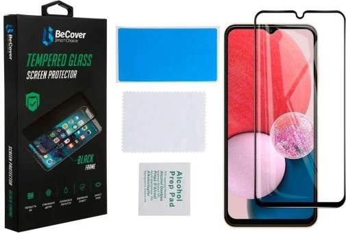 Фото: Захисне скло BeCover for Samsung Galaxy A13 SM-A135 Black (707320) № 4 | KTC