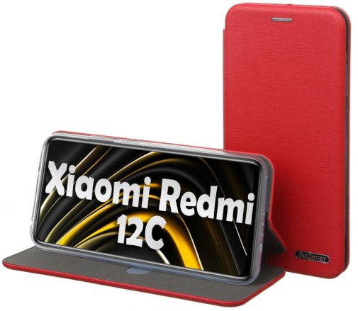 Чохол BeCover for Xiaomi Redmi 12C - Exclusive Burgundy Red (709064)