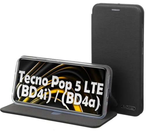  Чохол BeCover for Tecno Pop 5 LTE BD4i/BD4a - Exclusive Black (709044)