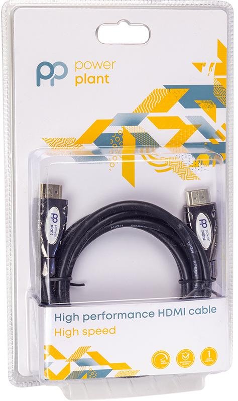Кабель PowerPlant HDMI / HDMI v2.0 2m Black (CA910250)