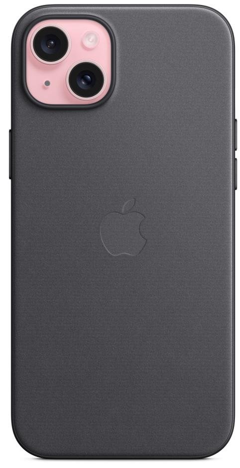 Чохол Apple for iPhone 15 Plus - FineWoven Case with MagSafe Black (MT423)