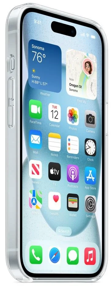 Фото: Чохол Apple for iPhone 15 - Clear Case with MagSafe (MT203) № 15 | KTC