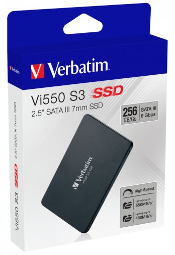 SSD-накопичувач Verbatim Vi550 S3 SATA III 256GB (49351)
