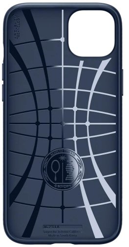 Чохол Spigen for Apple iPhone 15 Plus - Liquid Air Navy Blue (ACS06651)