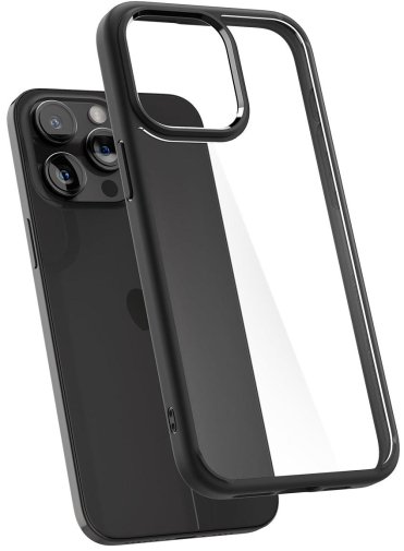 Чохол Spigen for Apple iPhone 15 Pro Max - Ultra Hybrid Matte Black (ACS06570)