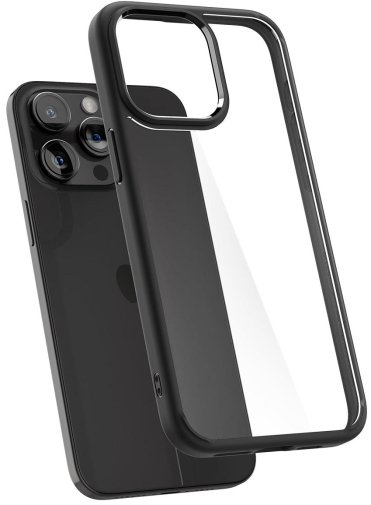 Чохол Spigen for Apple iPhone 15 Pro Max - Ultra Hybrid Matte Black (ACS06570)