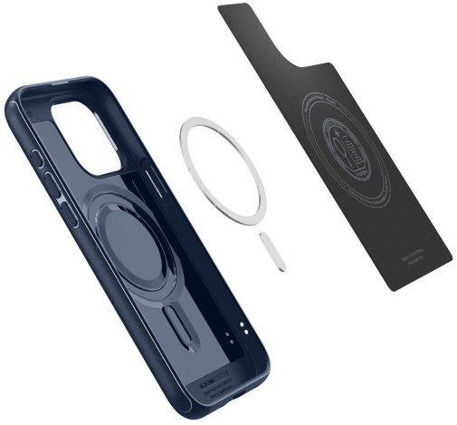 Чохол Spigen for Apple iPhone 15 Pro Max - Mag Armor MagFit Navy Blue (ACS06598)