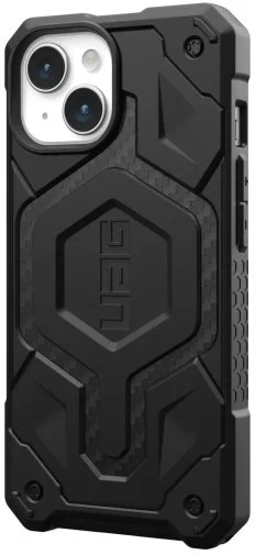 Фото: Чохол UAG for Apple iPhone 15 - Monarch Pro Magsafe Carbon Fiber (114219114242) № 13 | KTC