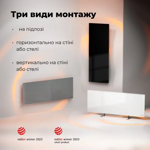 Фото: Конвектор AENO Premium Eco Smart GH4S LED Black (AGH0004S) № 25 | KTC
