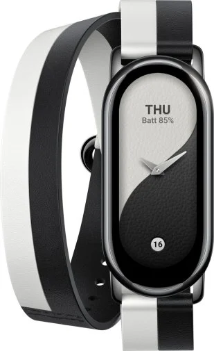 Фото: Ремінець Xiaomi for Mi Band 8 - Black White (BHR7296CN) № 5 | KTC