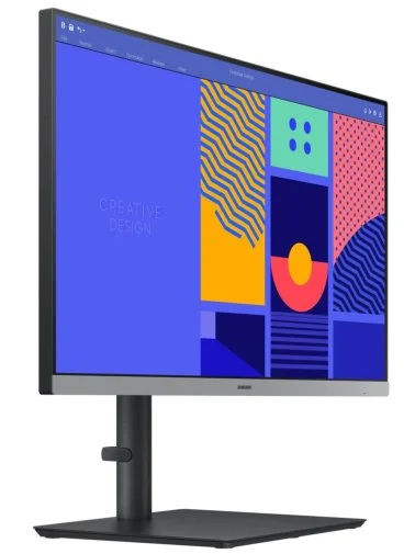 Фото: Монітор Samsung LS24C430GAIXCI Black - 24" IPS / 100 Гц / AMD FreeSync / Pivot / HAS № 17 | KTC