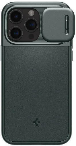 Фото: Чохол Spigen for Apple iPhone 15 Pro - Optik Armor MagFit Abyss Green (ACS06739) № 16 | KTC