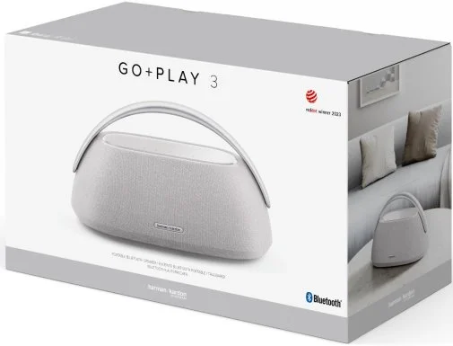 Фото: Портативна колонка Harman Kardon Go Play 3 Grey (HKGOPLAY3GRYEP) № 12 | KTC