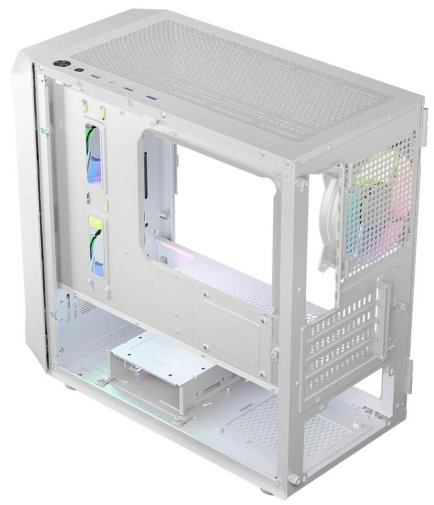 Корпус Logic Concept Portos ARGB Mini White with window (AM-PORTOS-20-0000000-0002)