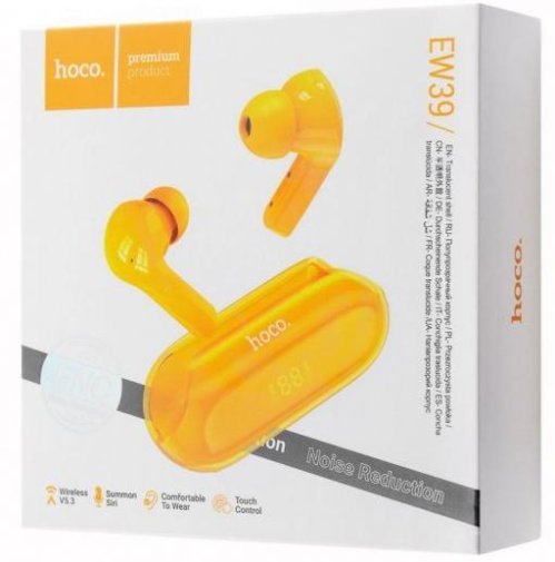 Навушники Hoco EW39 Bright Yellow