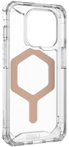 Чохол UAG for Apple iPhone 15 Pro - Plyo Magsafe Ice/Rose Gold (114286114348)