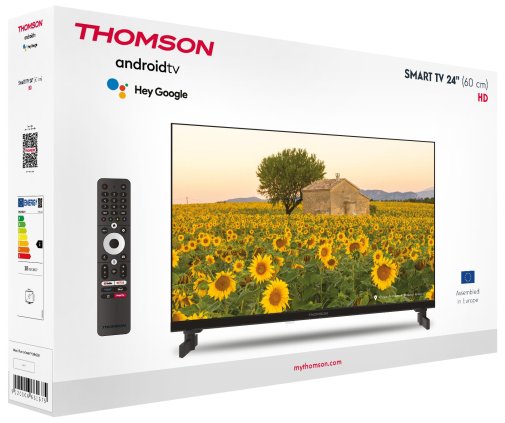 Телевізор LED Thomson 24HA2S13 (Android TV, Wi-Fi, 1366x768)