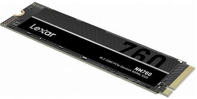 SSD-накопичувач Lexar NM760 2280 PCIe Gen 4x4 512GB (LNM760X512G-RNNNG)