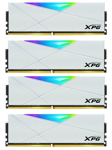 Оперативна пам’ять A-Data XPG Spectrix D50 RGB White DDR4 4x16GB (AX4U360016G18I-QCWH50)