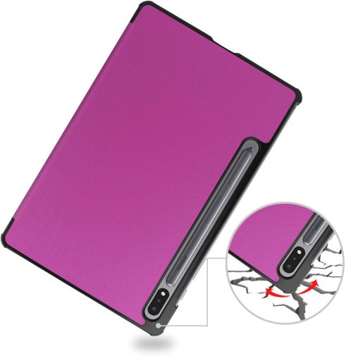 Чохол для планшета BeCover for Samsung Tab S9 X710/X716/S9 FE X510/X516B - Smart Case Purple (709892)